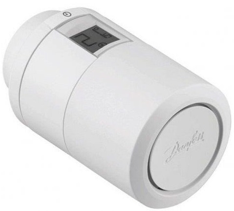 Умная термоголовка Danfoss Eco Bluetooth белая (014G1001)