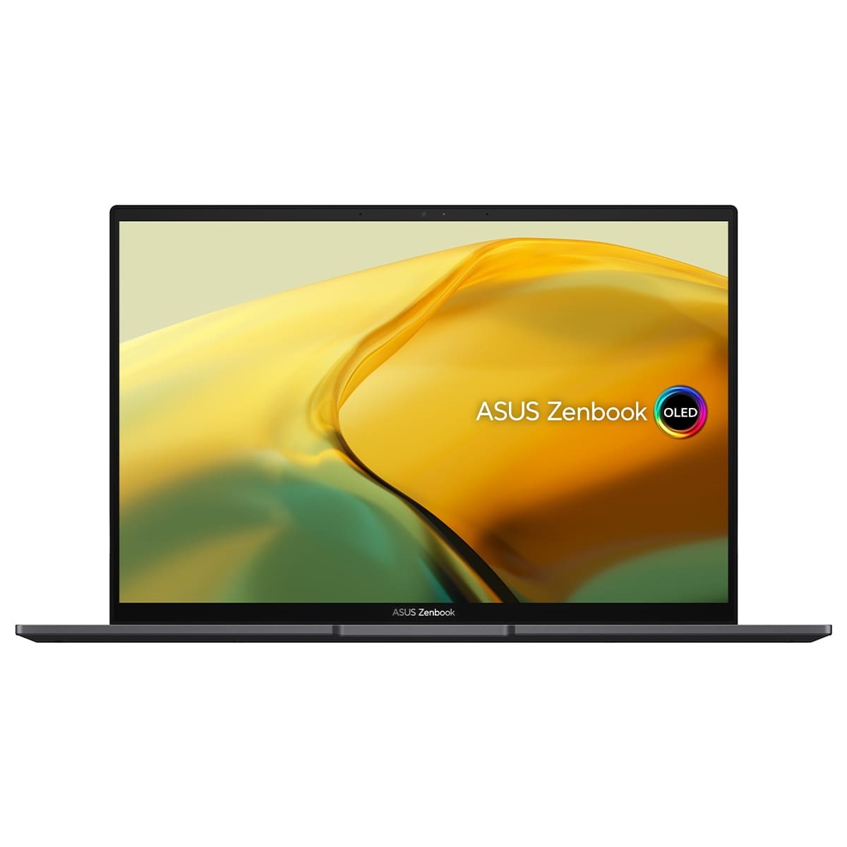 Ноутбук Asus 14_2.8K_OLED/R7 7730U/16/1TB SSD/AMD Radeon/DOS/BL/F/Sleeve/USB-RJ45/Jade Black UM3402YA-KM