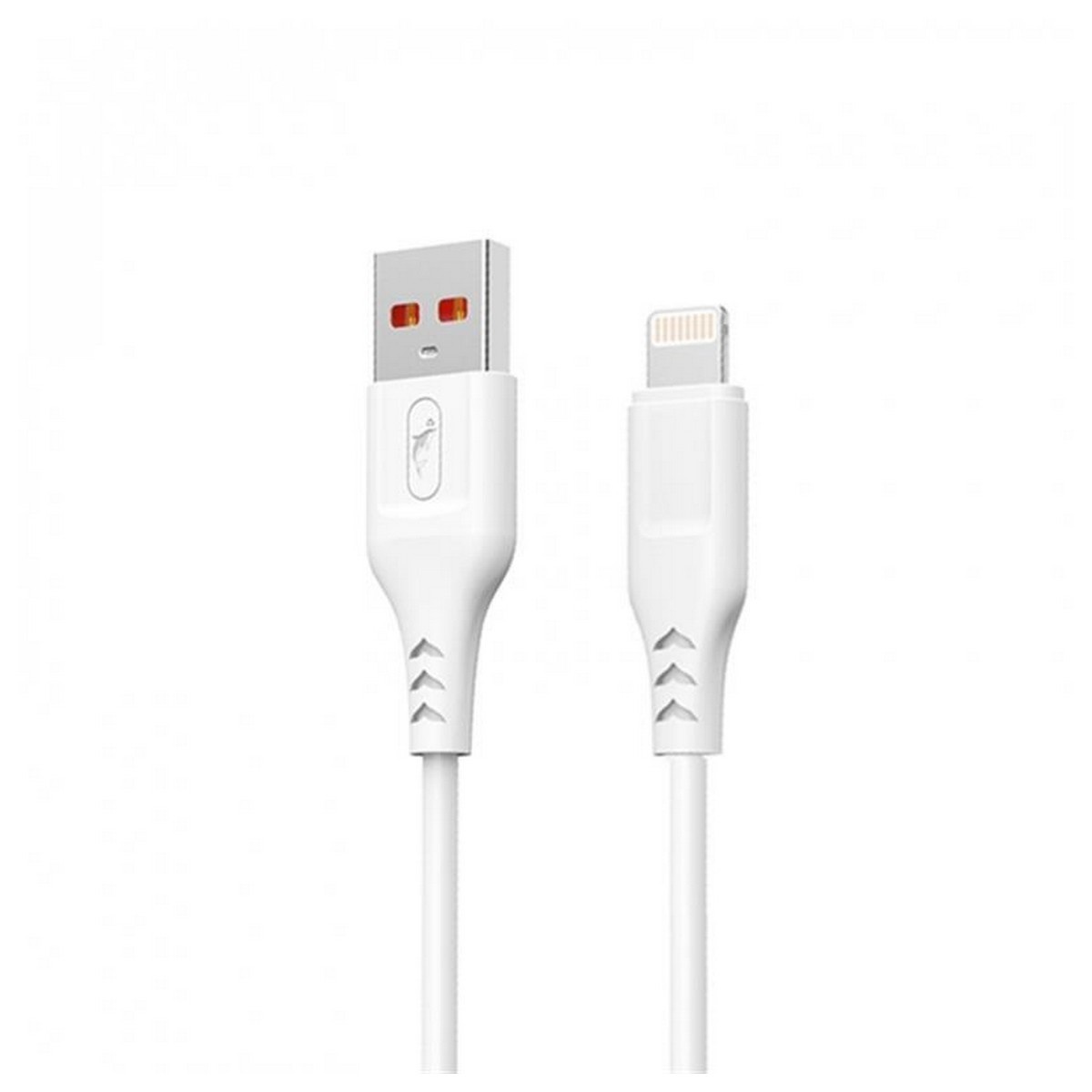 Кабель SkyDolphin S61L USB - Lightning 1м, White (USB-000443)