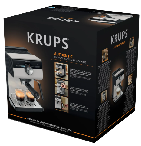 Кофе машина KRUPS XP381B10 OPIO GREY