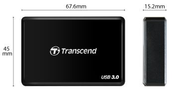 Кардридер Transcend USB 3.0 TS-RDF2