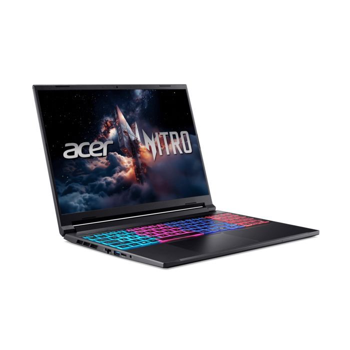Ноутбук Acer Nitro V 16S ANV16S-71 16" WUXGA IPS, Intel 5-210H, 16GB, F1TB, NVD5050-8, Lin, чорний