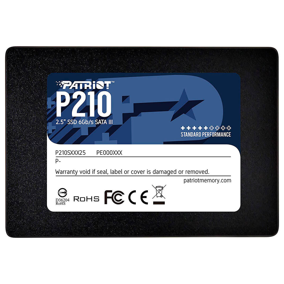 SSD диск Patriot P210 512 GB (P210S512G25)