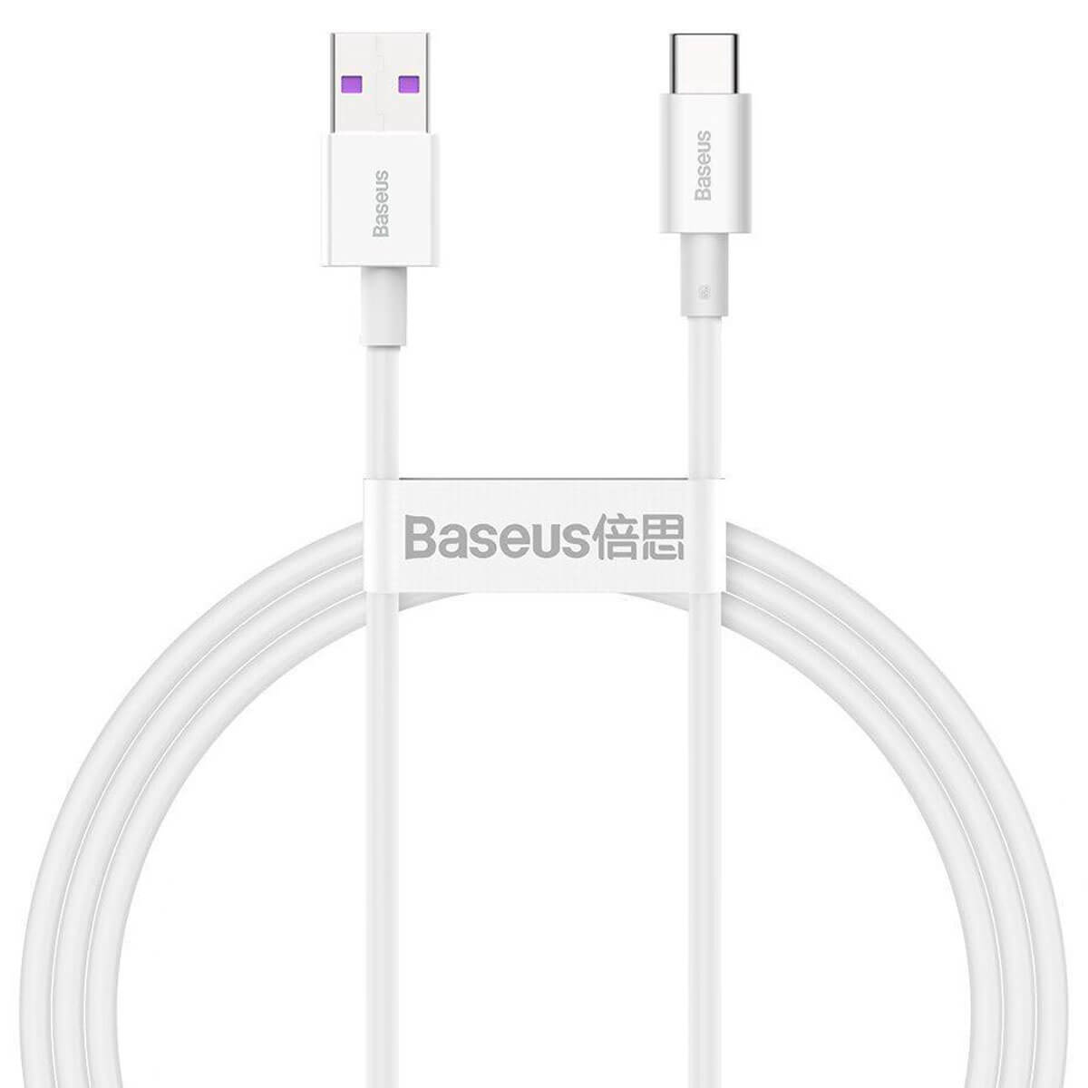 Кабель Baseus Superior Series USB to Type-C 66W 1m White