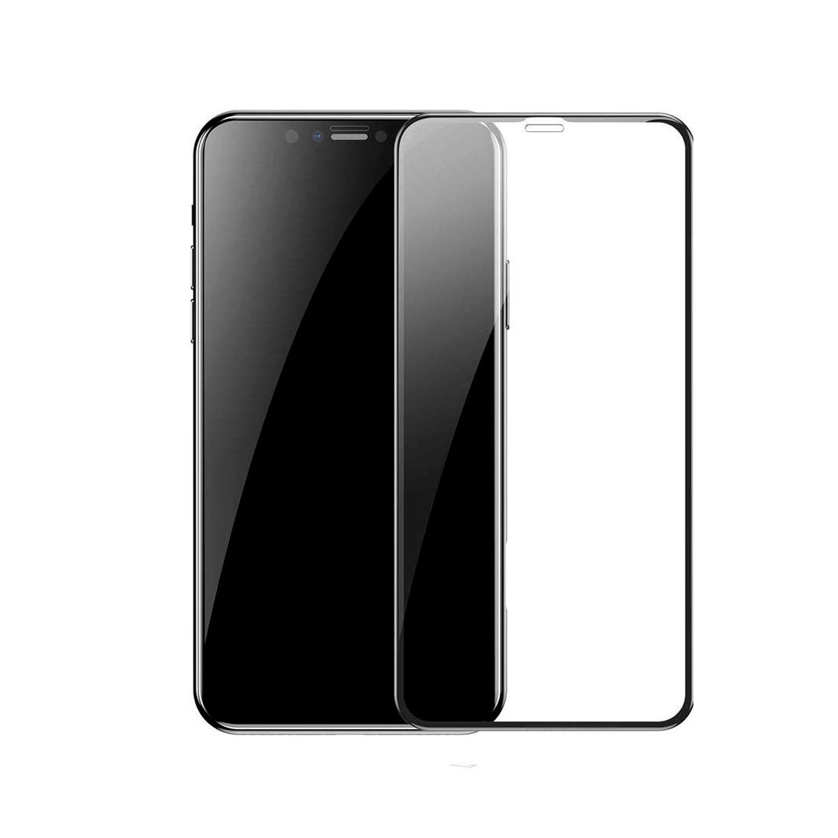 Защитное стекло Baseus Curved-Screen Protector 0.23 mm for iPhone XS Max/11 Pro Max Black (SGAPIPH65-PE01)
