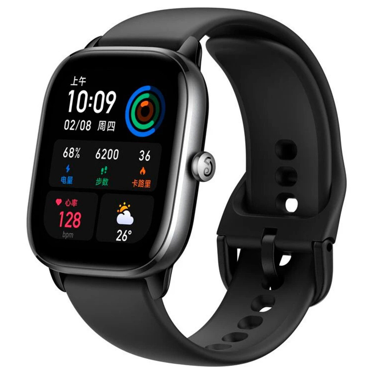 Смарт-часы Xiaomi Amazfit GTS 4 Mini Midnight Black