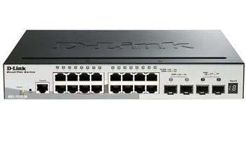 Комутатор Коммутатор D-Link DGS-1510-20 16x1G, 2xSFP, 2xSFP+ 10G, SmartPro