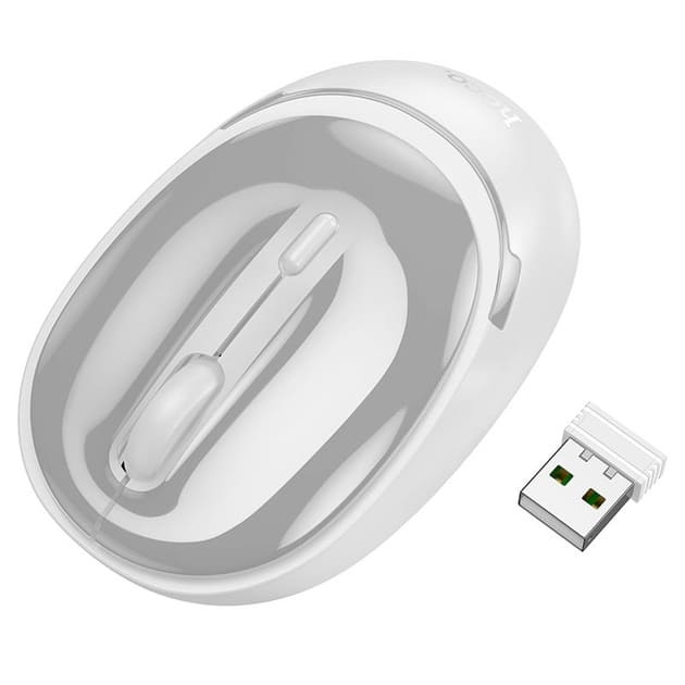 Мышь HOCO GM34 Nuevo Dual-Mode Business Wireless Gray White