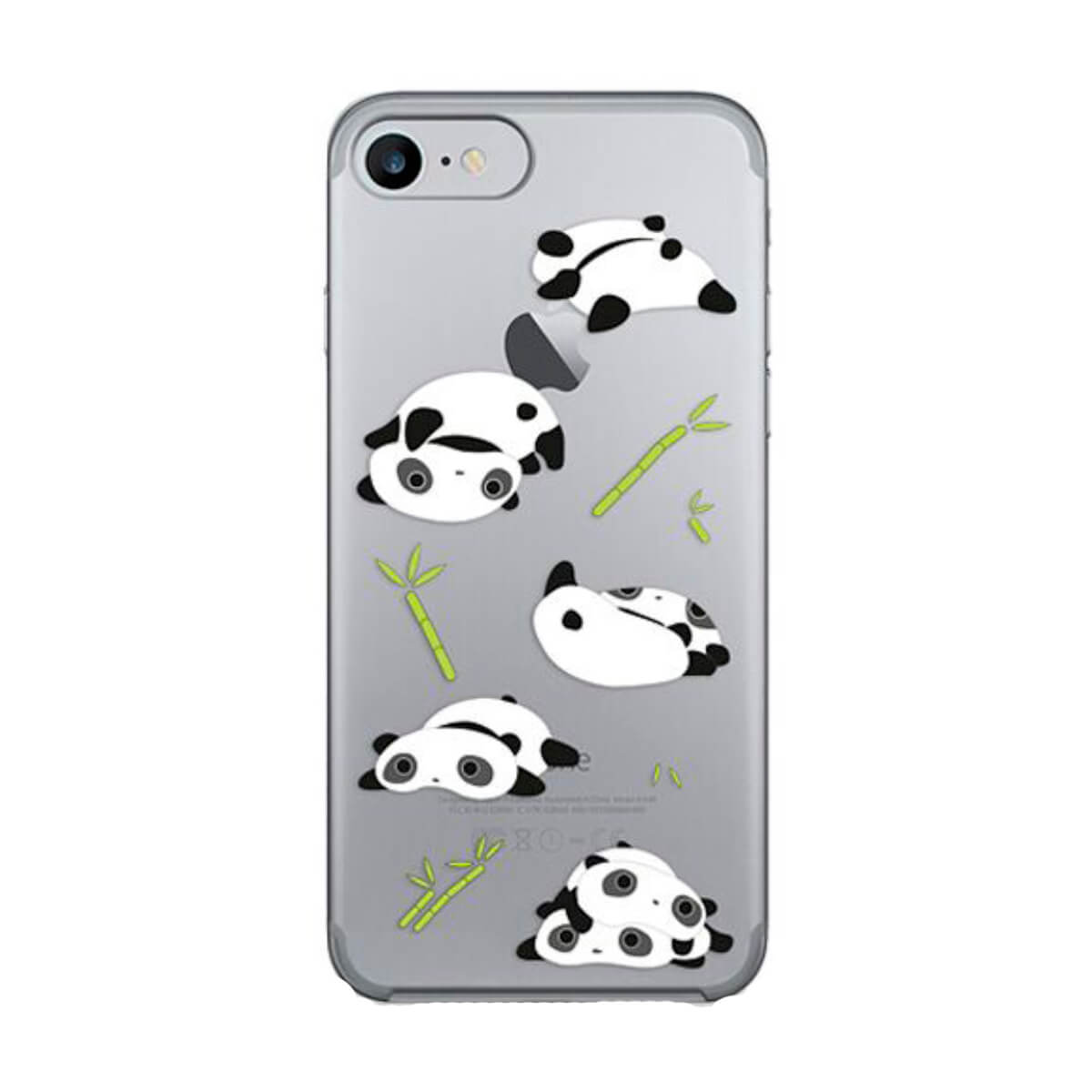 Чехол Pump Transperency Case for iPhone 8/7 Flying Pandas