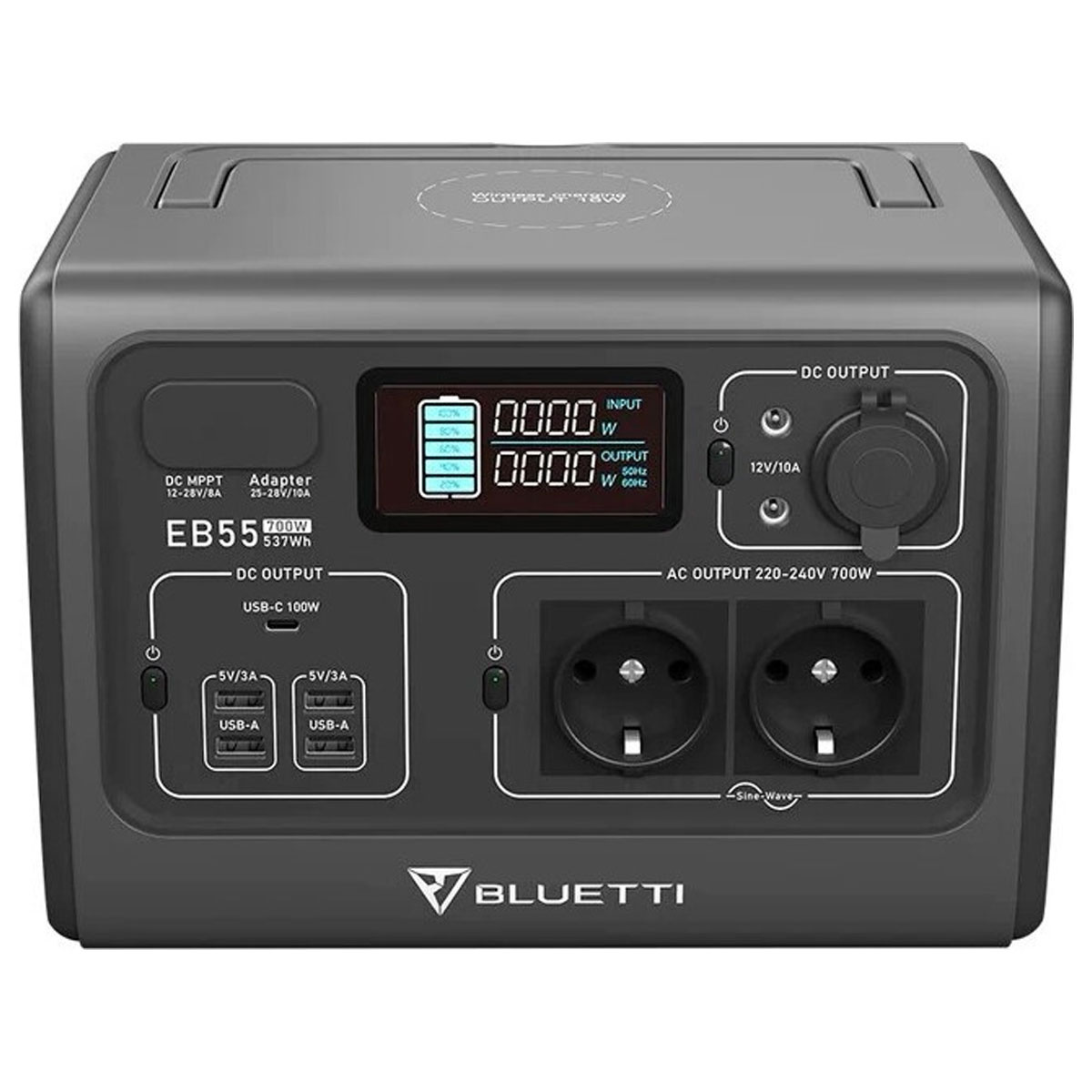 Зарядная станция Bluetti PowerOak EB55 700W 537Wh (PB930340)