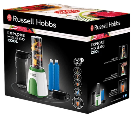 Блендер стационарный Russell Hobbs 25160-56 Explore Mix&Go Cool Зеленый