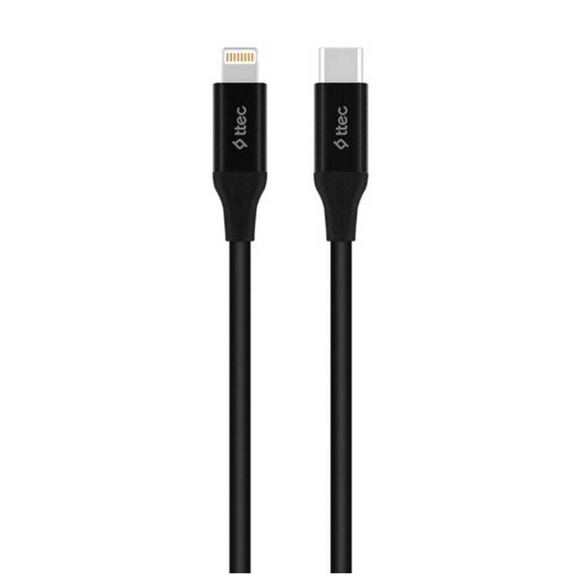 Кабель Ttec (2DK40S) USB-C - Lightning 1.5м, Black