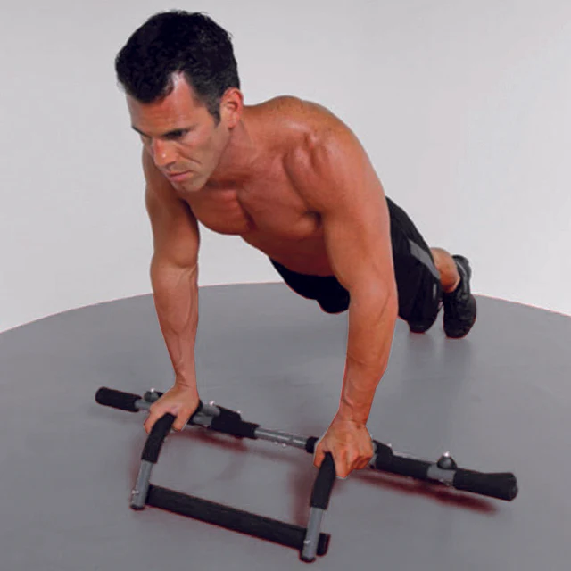 Многофункциональный турник для подтягиваний и пресса Toorx 3 в 1 с дополнительным хватом (BTP-M)