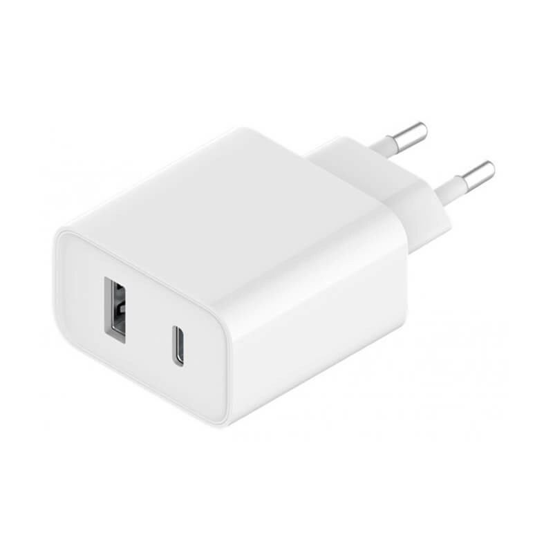 

Сетевое з/у Xiaomi Mi 33W Wall Charger (Type-A+Type-C) (BHR4996GL), Белый