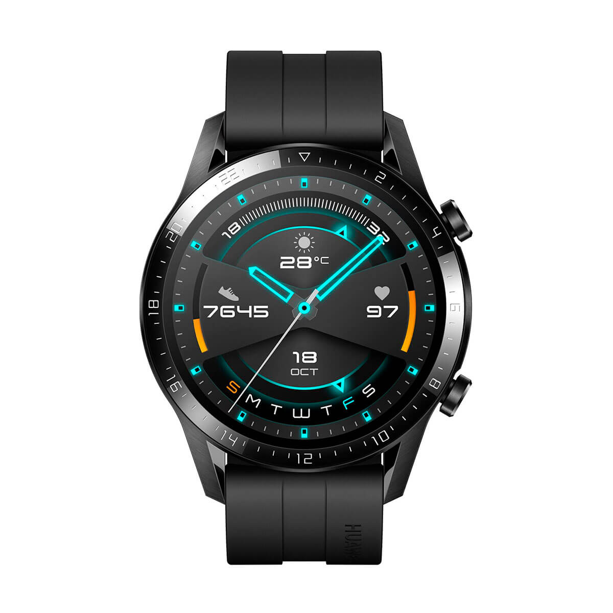 Смарт-часы HUAWEI Watch GT 2 46mm Sport (Latona B19b) Matte Black