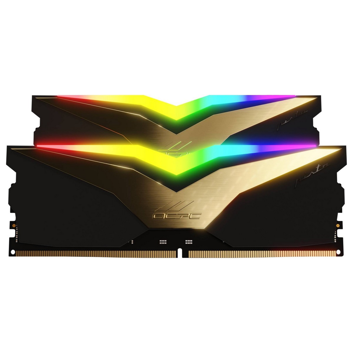 ОЗП DDR5 32Gb 6600MHz (2*16Gb) OCPC PISTA RGB C40 Black Label Kit