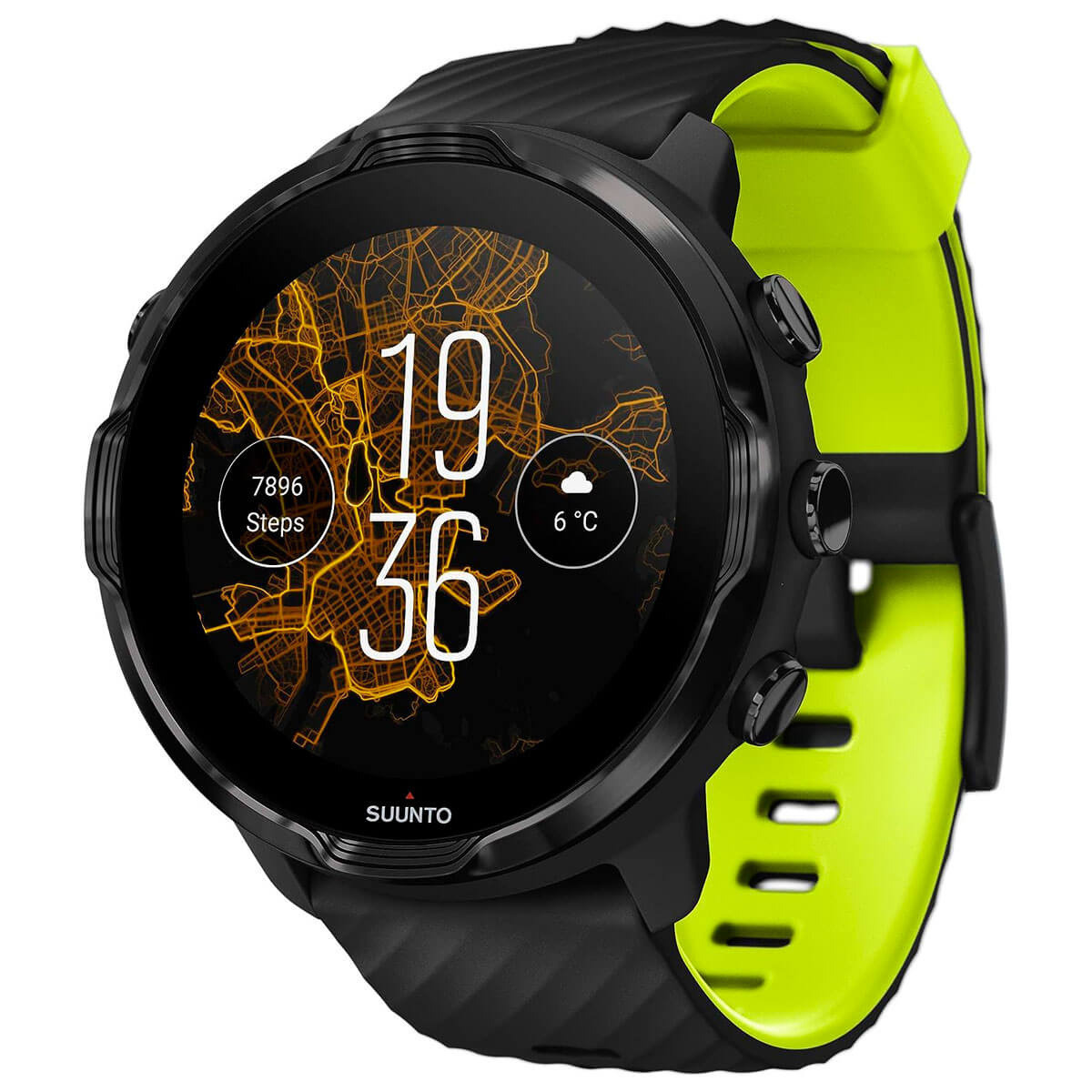 Спортивные часы Suunto 7 Black Lime (SS050379000)