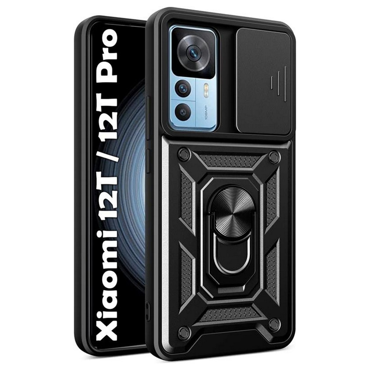 Чeхол-накладка BeCover Military для Xiaomi 12T/12T Pro Black (708832)