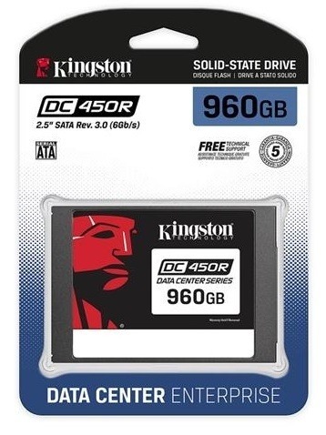 SSD диск Kingston DC450R 960GB SATA 3D TLC (SEDC450R/960G)