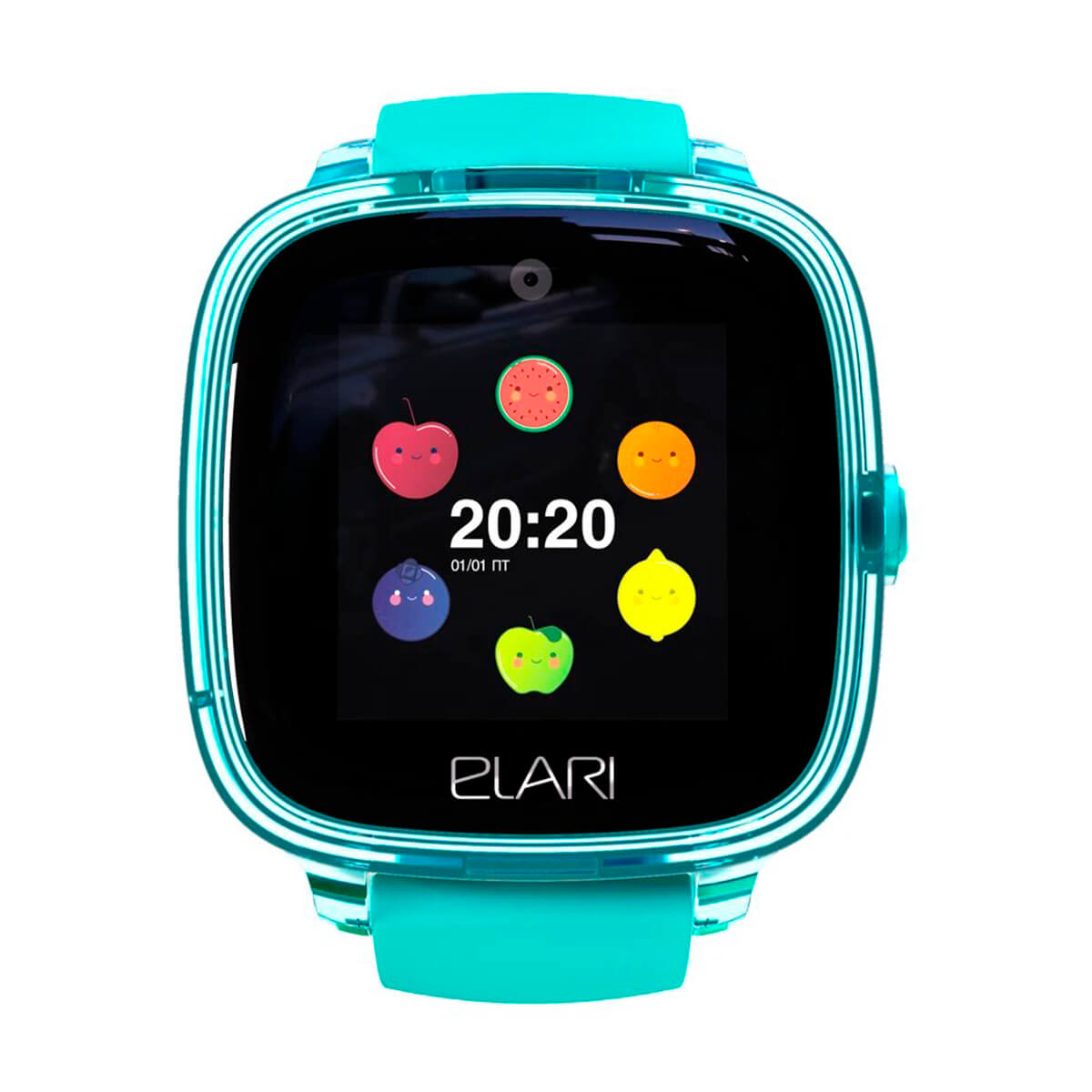 Детские смарт-часы с GPS Elari KidPhone Fresh Green - зеленые - кредит .