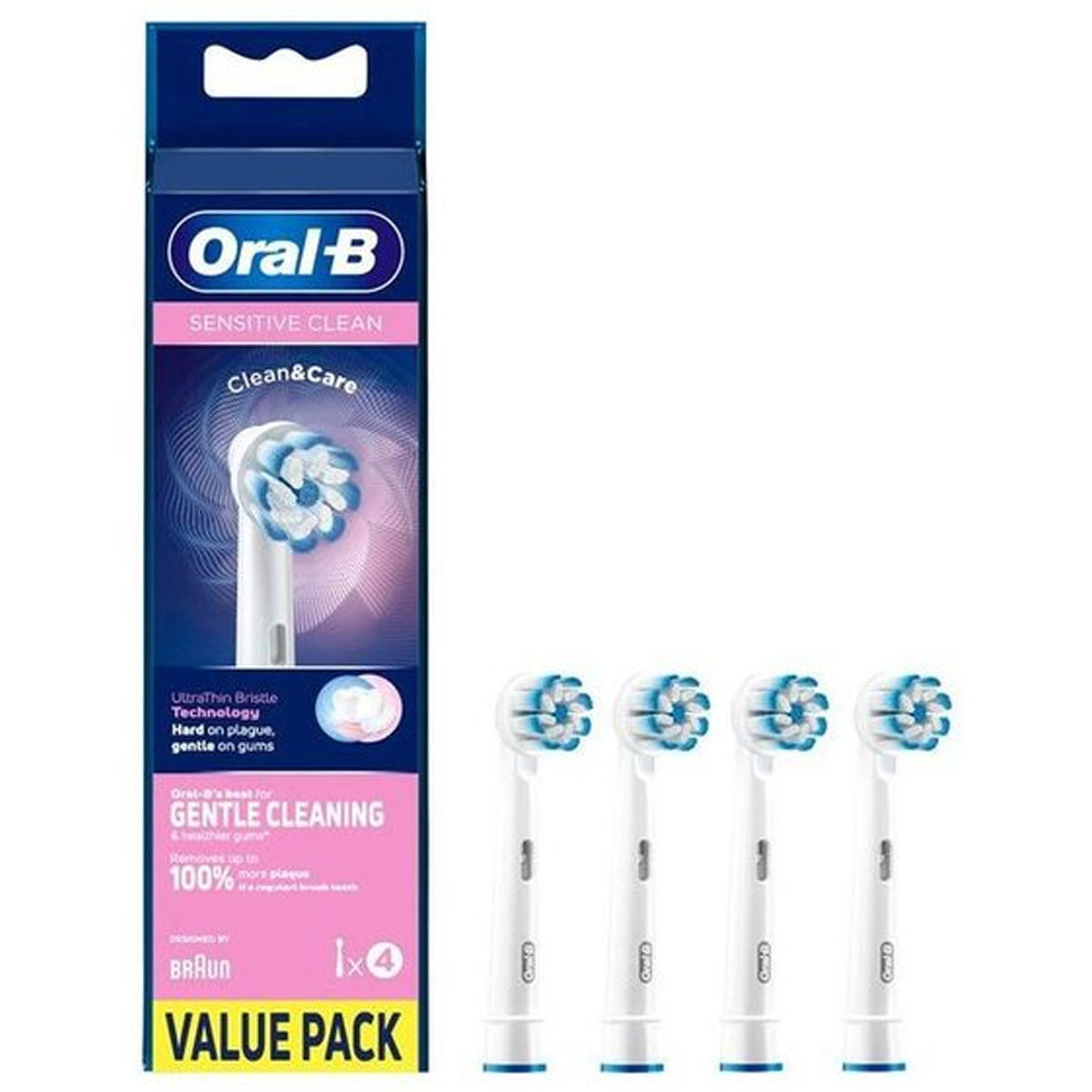 Насадка для зубной щетки Braun Oral-B Sensitive Clean EB60 (4)