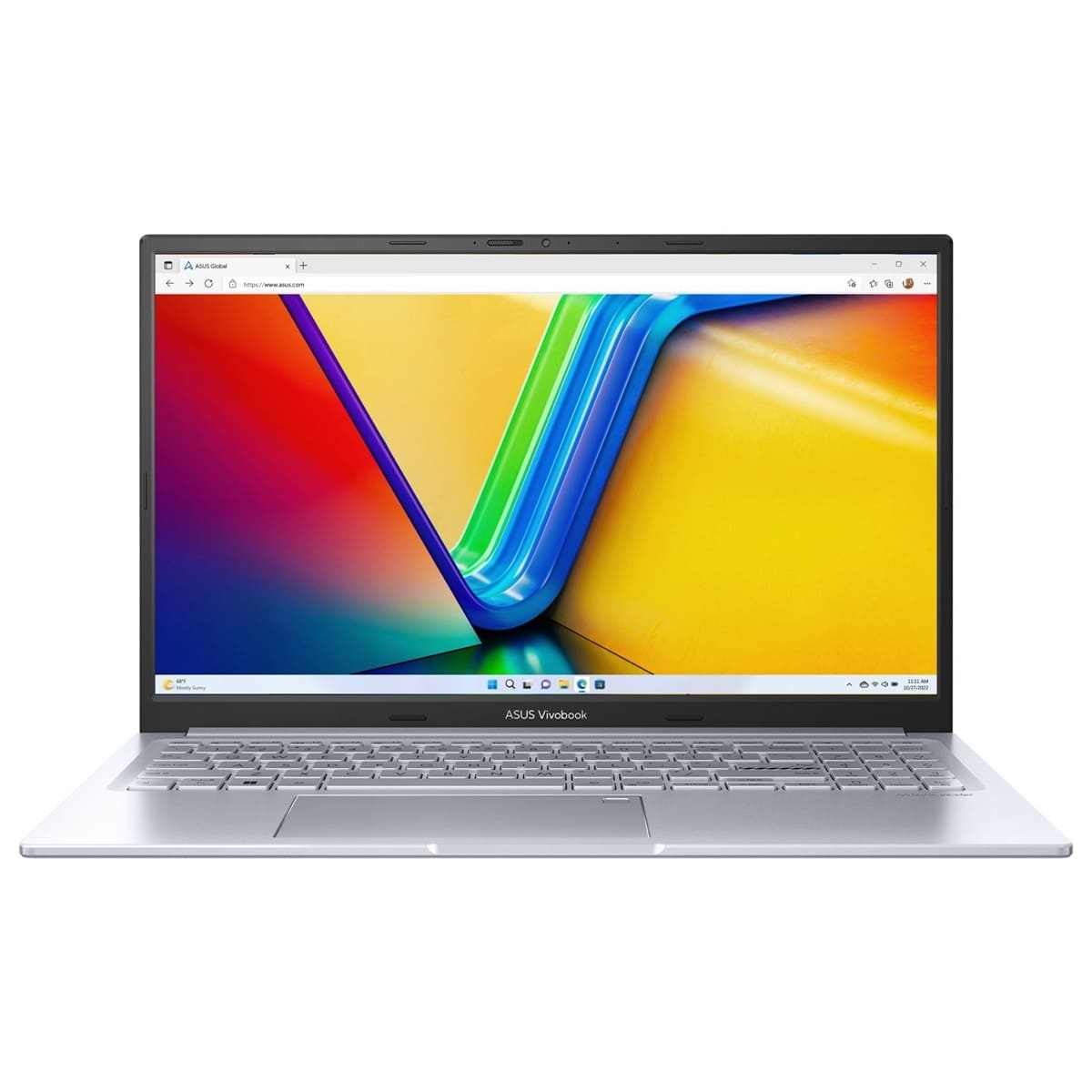 Ноутбук ASUS Vivobook 15X K3504VA-BQ310 15.6&quot; FHD, Intel i5-1335U, 16GB, F512GB, noOS, Серебристый (90NB10A2-M00BW0)