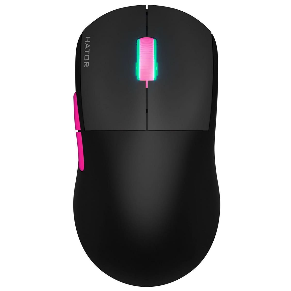 Мышь HATOR Quasar 2 ULTRA 4K wireless (HTM570BP) black/pink