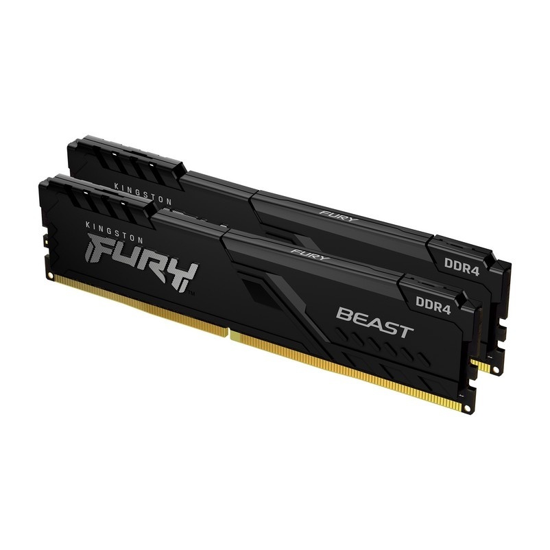 ОЗУ Kingston Fury Beast Black DDR4 2x8GB 2666 MHz (KF426C16BBK2 16)