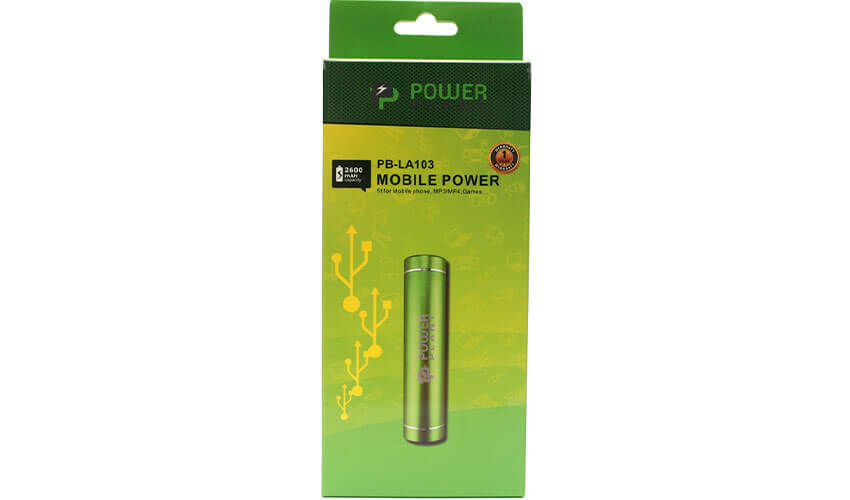Универсальная мобильная батарея PowerPlant/PB-LA103/2600mAh
