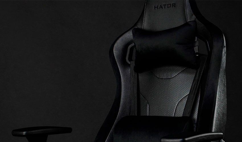 Крісло для геймерів HATOR Alcantara Black (HTC-970) -3