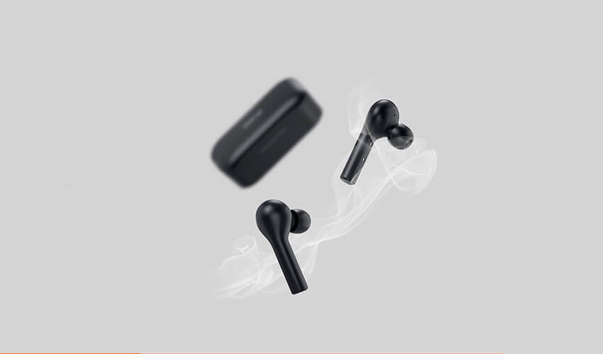 QCY T5 TWS Bluetooth Earbuds White -4