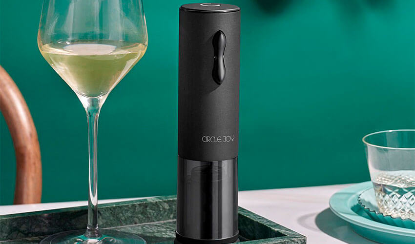 Circle Joy Electric Wine Bottle Opener Mini Black (CJ-EKPQ04) -3