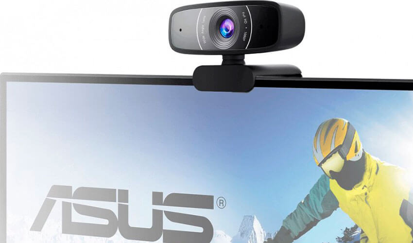 Веб-камера ASUS Webcam C3 Full HD Black (90YH0340-B2UA00) -2