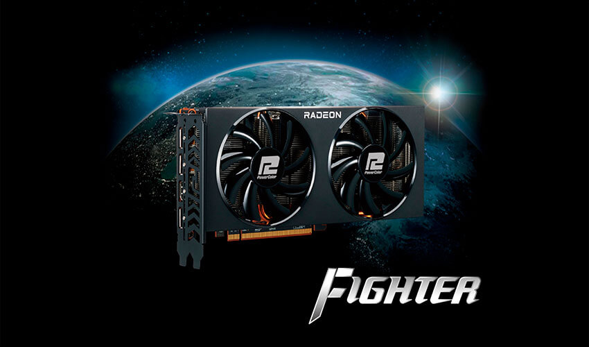 Видеокарта AMD Radeon RX 6700 XT 12GB GDDR6 Fighter PowerColor (AXRX 6700XT 12GBD6-3DH) -2