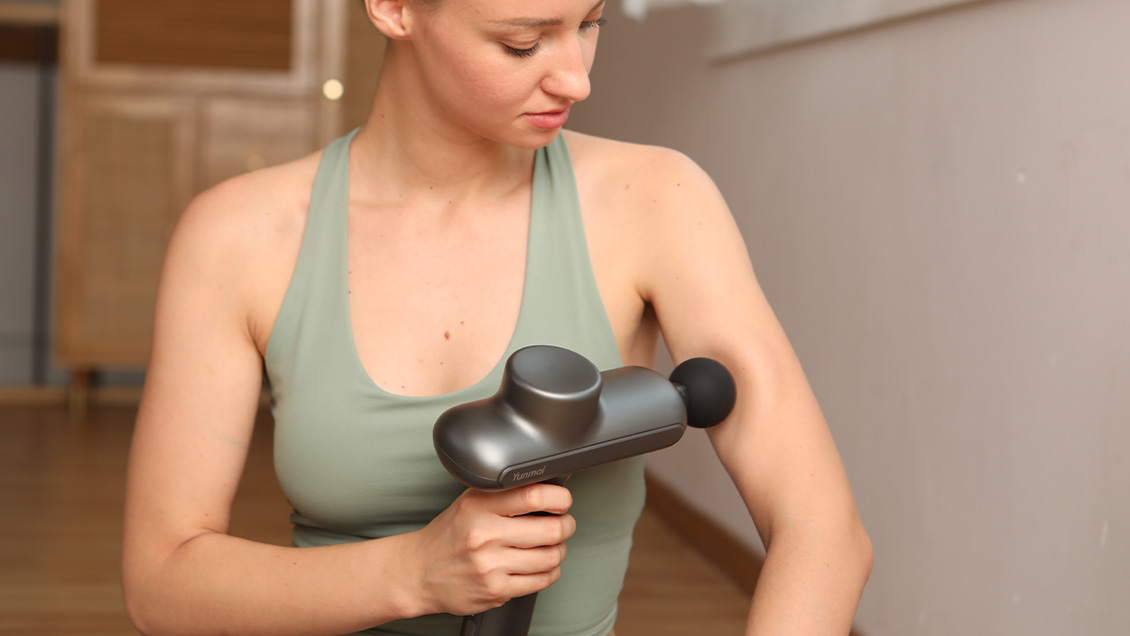 перкуссионный массажер