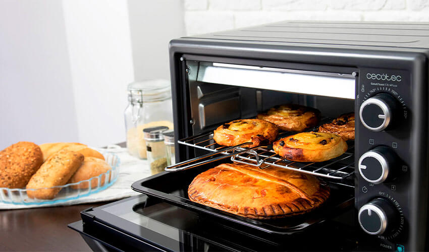 Електропіч CECOTEC Mini oven Bake & Toast 570 4Pizza -7