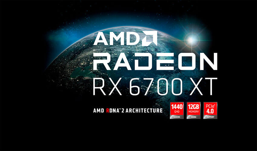 Відеокарта AMD Radeon RX 6700 XT 12GB GDDR6 Fighter PowerColor (AXRX 6700XT 12GBD6-3DH) -1