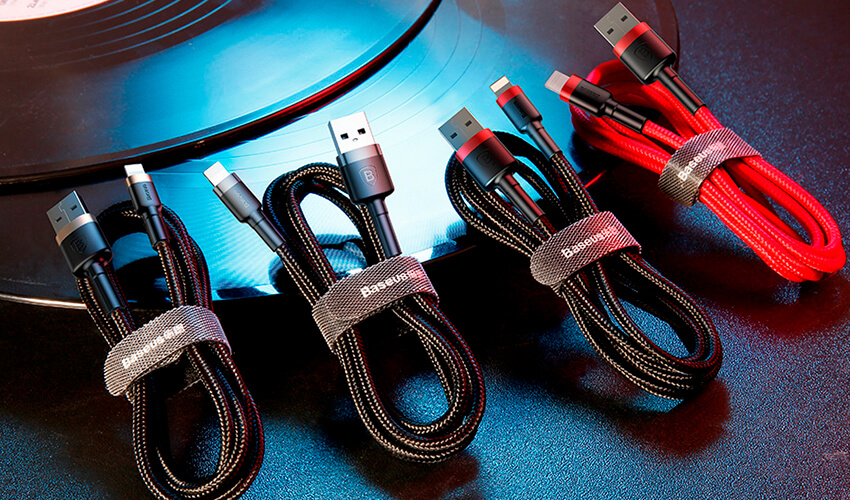 Baseus Kevlar Lightning Cable 2m Red (CALKLF-C09)