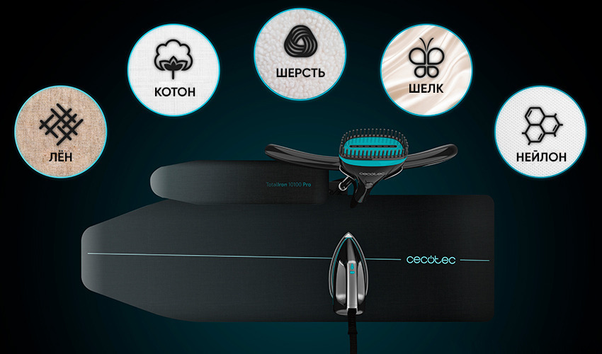 Гладильная станция профессиональная CECOTEC Total Iron 10100 Pro