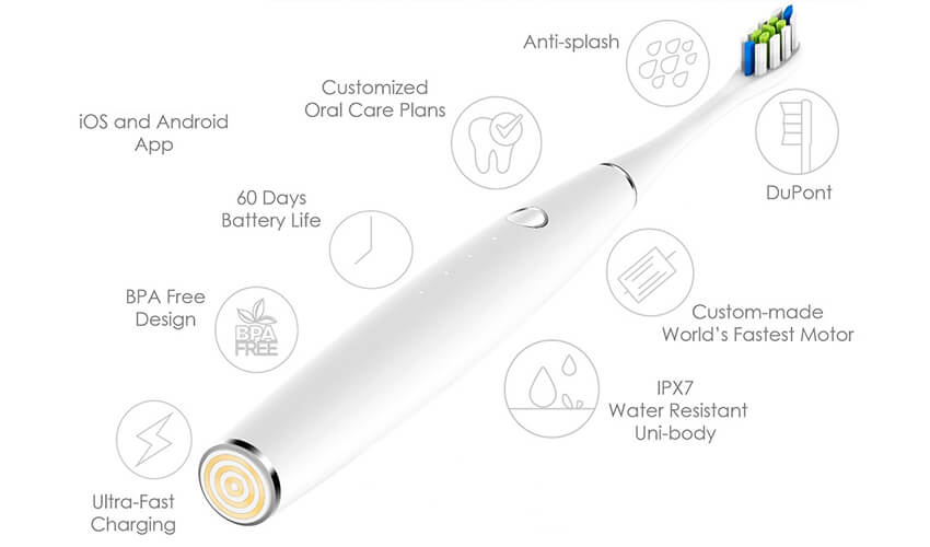 Oclean SE Electric Toothbrush White