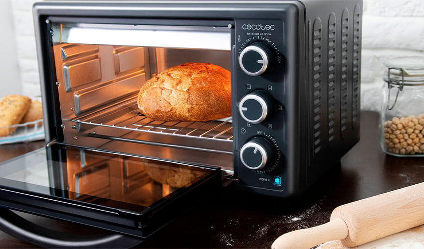 Електропіч CECOTEC Mini oven Bake & Toast 570 4Pizza -3