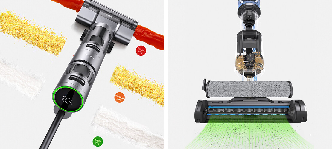 Беспроводной пылесос Xiaomi Dreame H11 Max Dry and Wet Vacuum Cleaner (EU, белый)