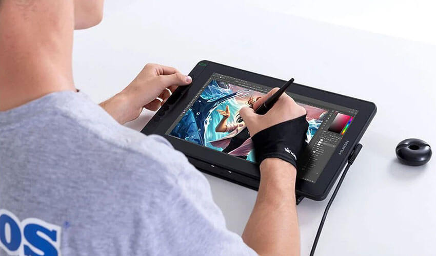 Графічний монітор Huion Kamvas 13 + рукавичка (GS1331)