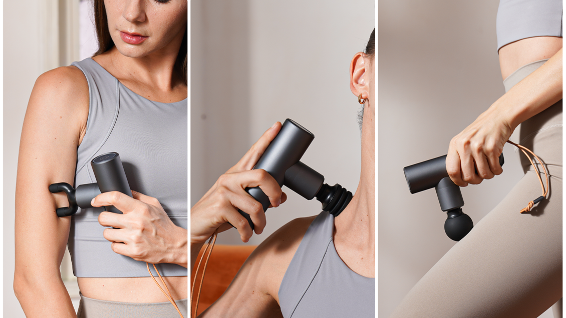 как пользоваться перкуссионным массажером