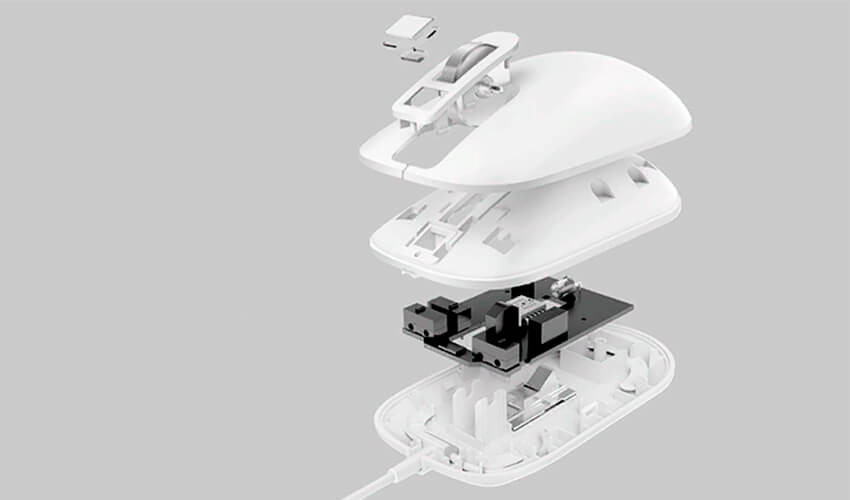 Jessis J1 Fingerprint Identification Mouse USB