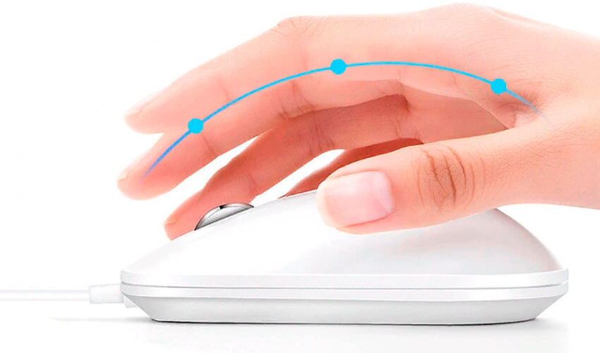 Jessis J1 Fingerprint Identification Mouse USB