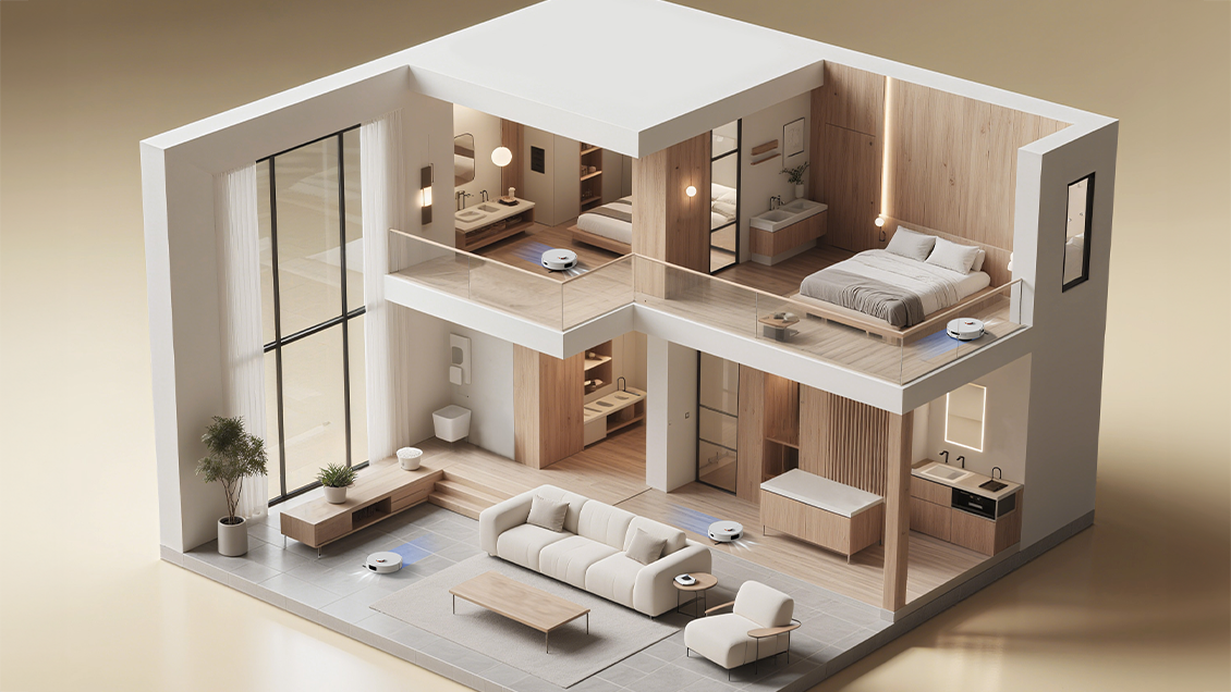 робот-пылесос Deerma