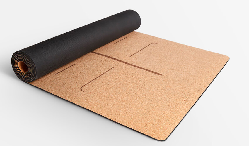 Коврик для йоги YUNMAI Cork Wood Yoga Mat (YMYG-C601)