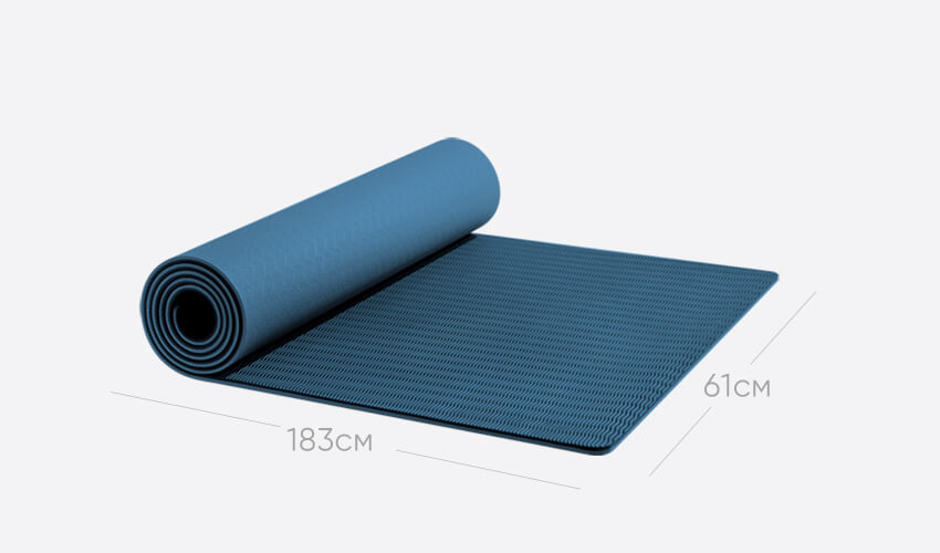 Коврик для йоги YUNMAI Yoga Mat Blue (YMYG-T602)