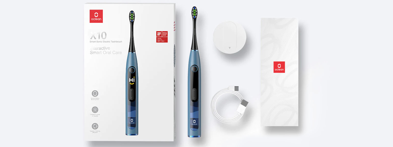 Електрична зубна щітка Oclean X10 Electric Toothbrush